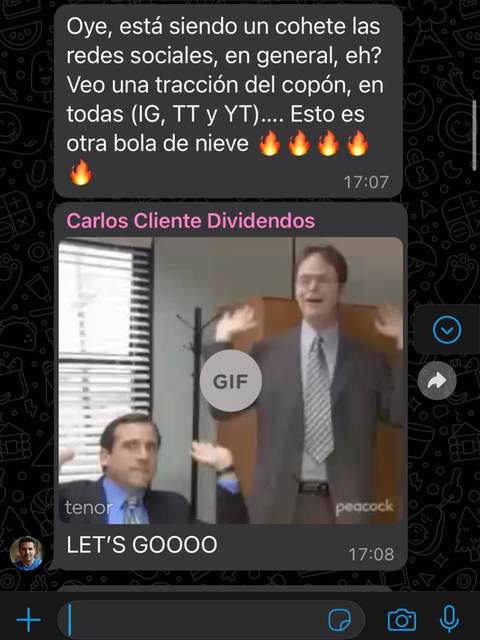 WhatsApp real: tracción en todas las redes